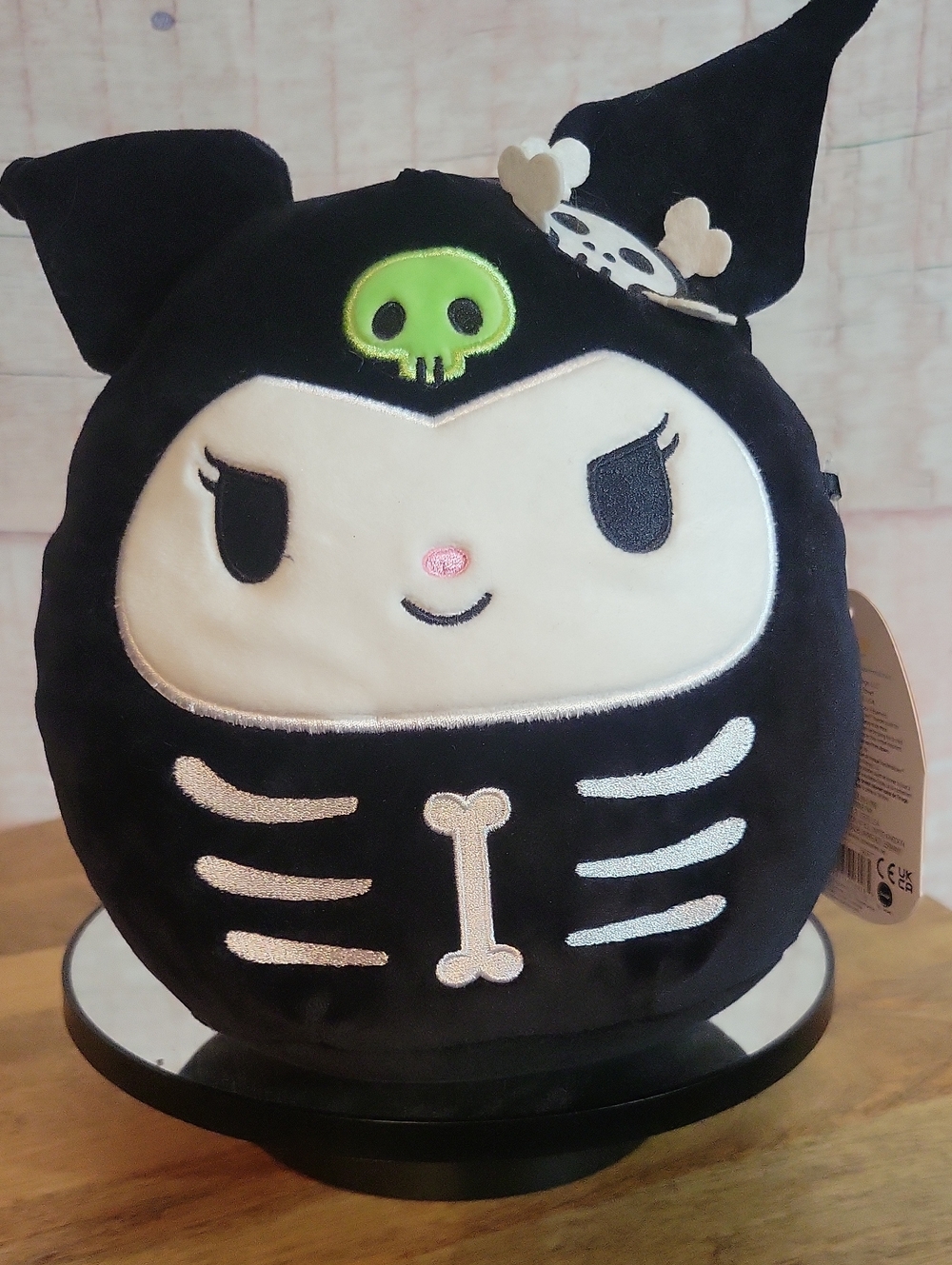 Squishmallow Kuromi Skully Plush